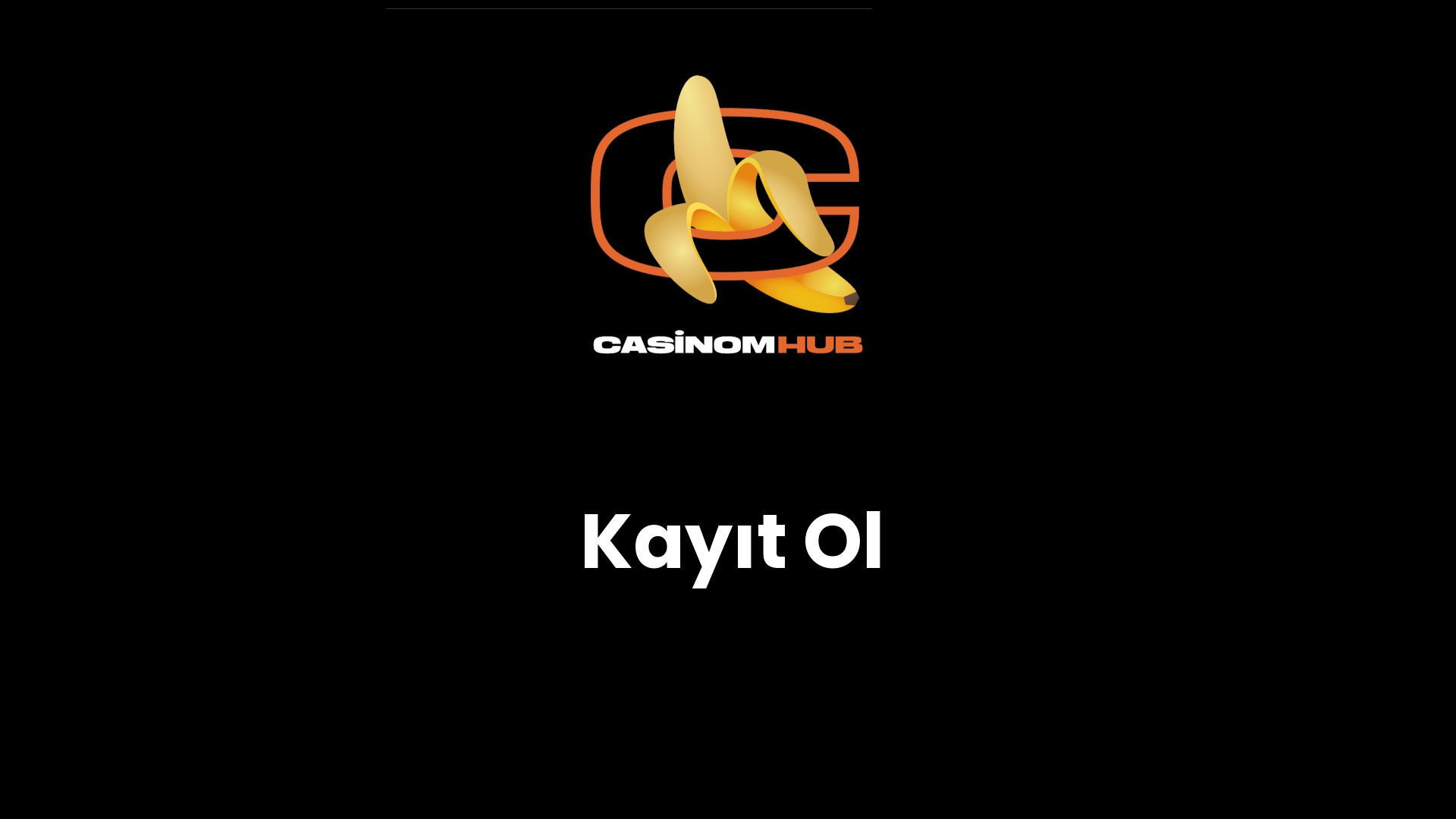 Kayıt Ol